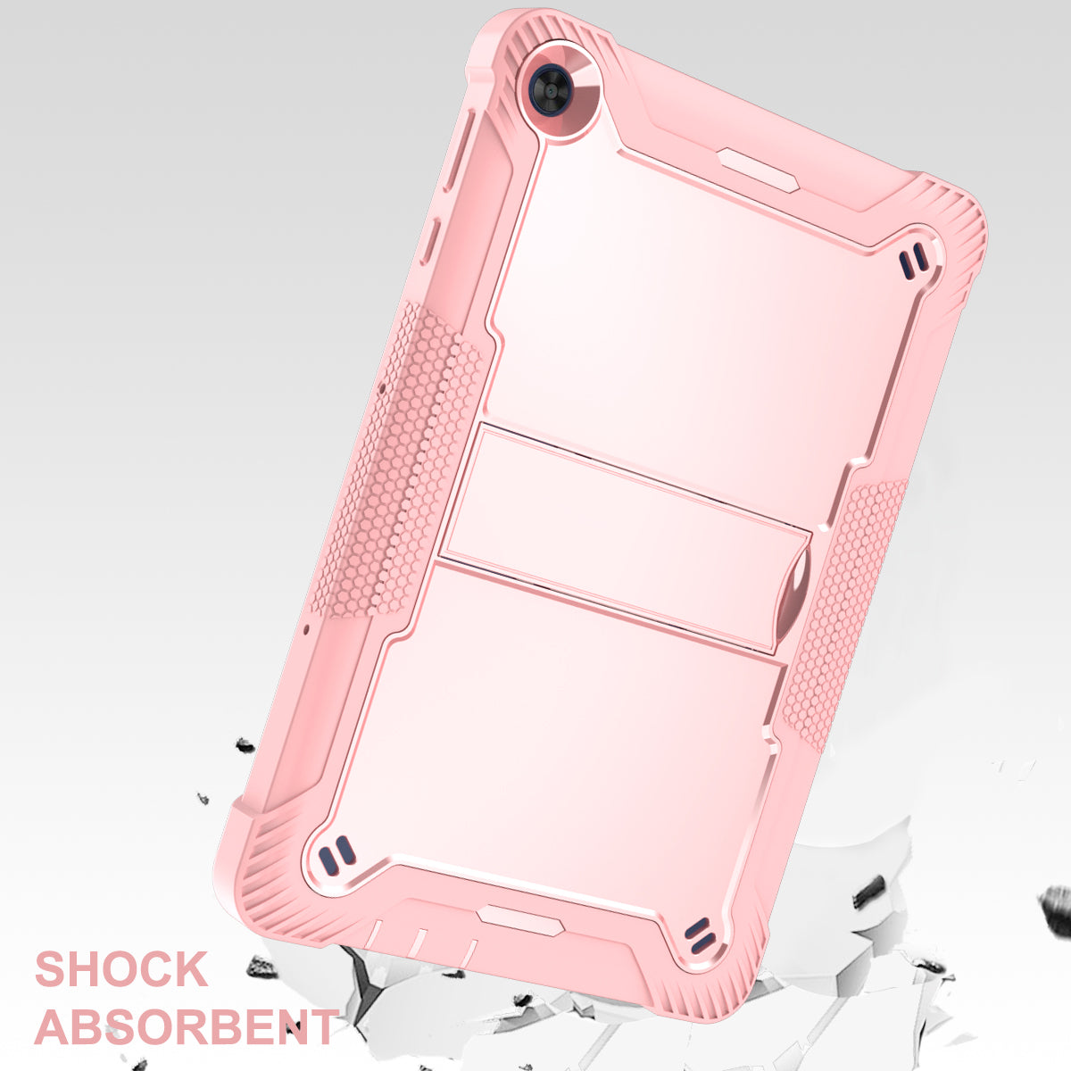 For Huawei MatePad T 10S 10.1 inch / T 10 9.7 inch Shockproof Tablet Shell Kickstand Silicone + PC Dustproof Cover Case