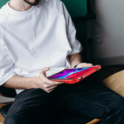 Tablet Case for iPad Pro 11 (2018) / (2020) / (2021) / (2022) / iPad Air (2020) / (2022) , Silicone + PC Kickstand Cover with Pencil Holder