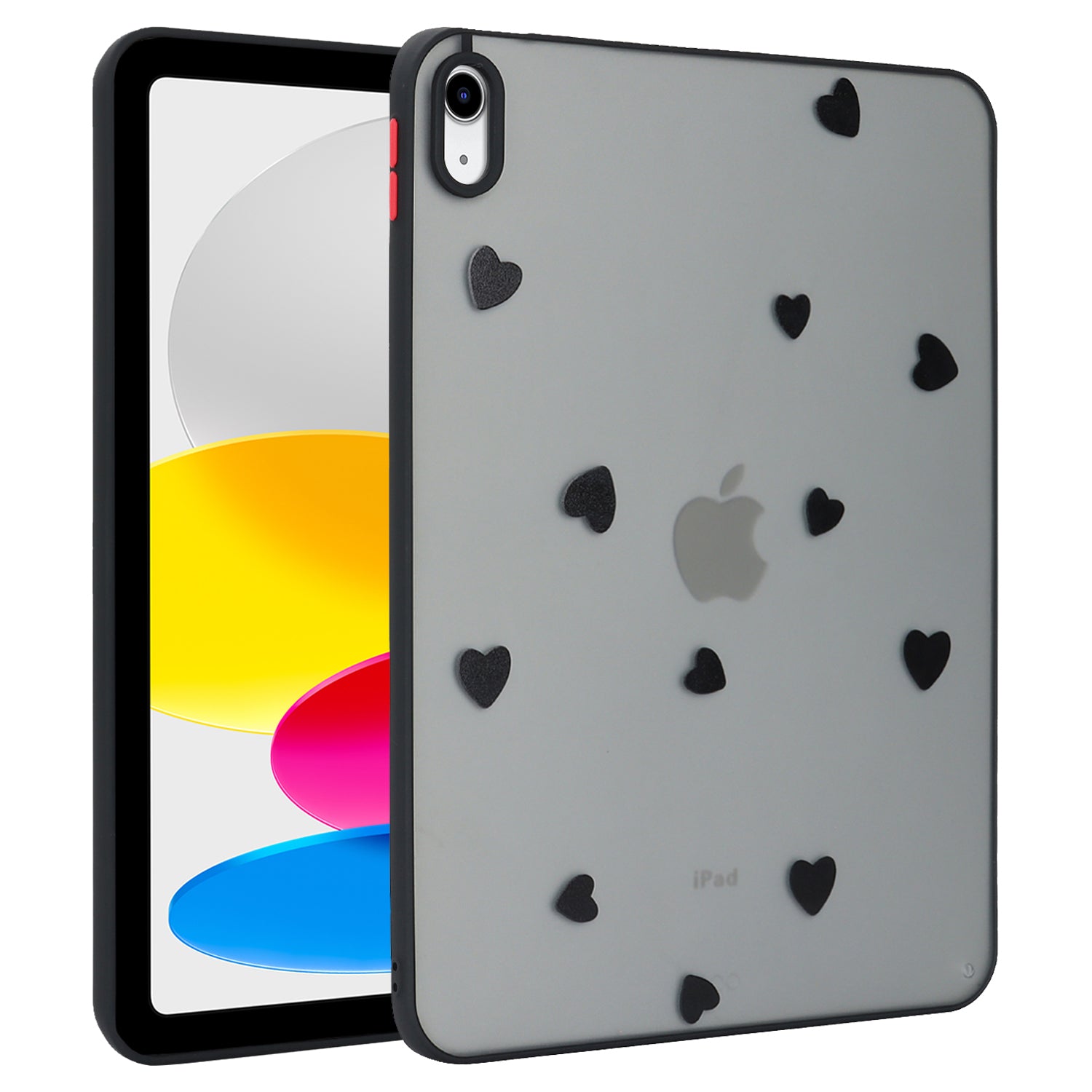 For iPad 10.9 (2022) Soft TPU Tablet Case Pattern Printing Skin-touch Back Cover