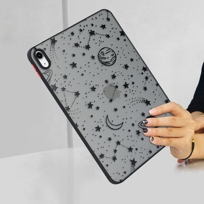 For iPad 10.9 (2022) Soft TPU Tablet Case Pattern Printing Skin-touch Back Cover