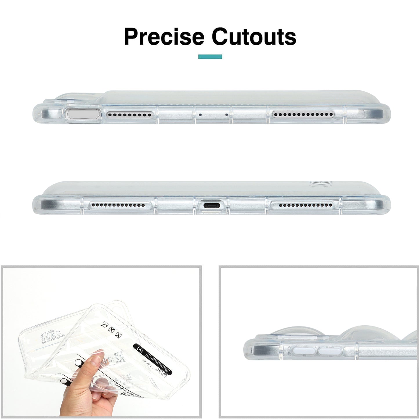 For iPad 10.9 (2022) Soft TPU Pattern Tablet Case Down Jacket Design Air Cushion Shockproof Cover