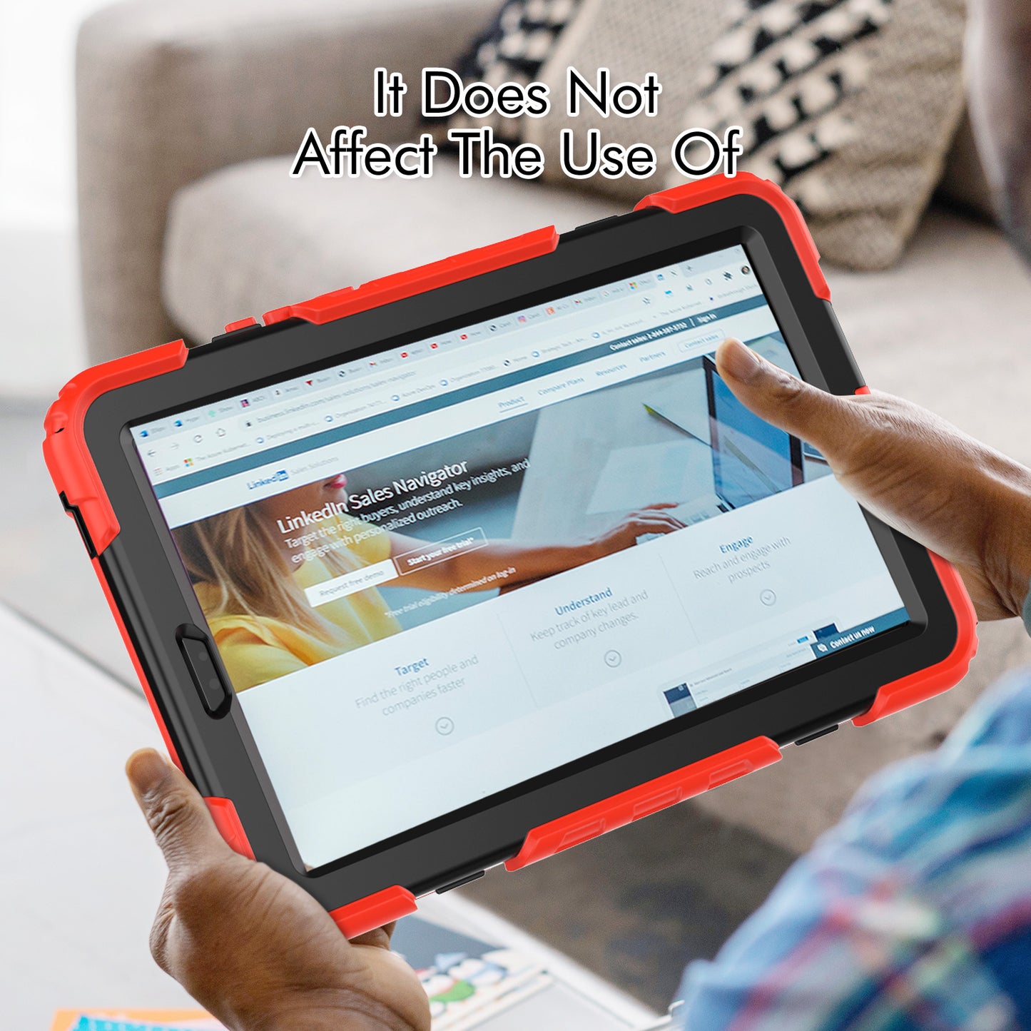 Kickstand Tablet Case for Lenovo Tab M9 / K9 9 TB310 2023 Hand Strap Silicone+PC Tablet Cover with Shoulder Strap PET Screen Film