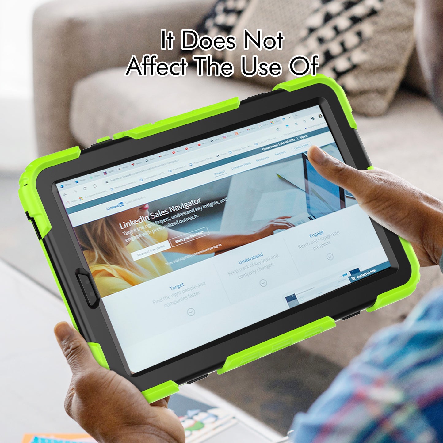 Kickstand Tablet Case for Lenovo Tab M9 / K9 9 TB310 2023 Hand Strap Silicone+PC Tablet Cover with Shoulder Strap PET Screen Film