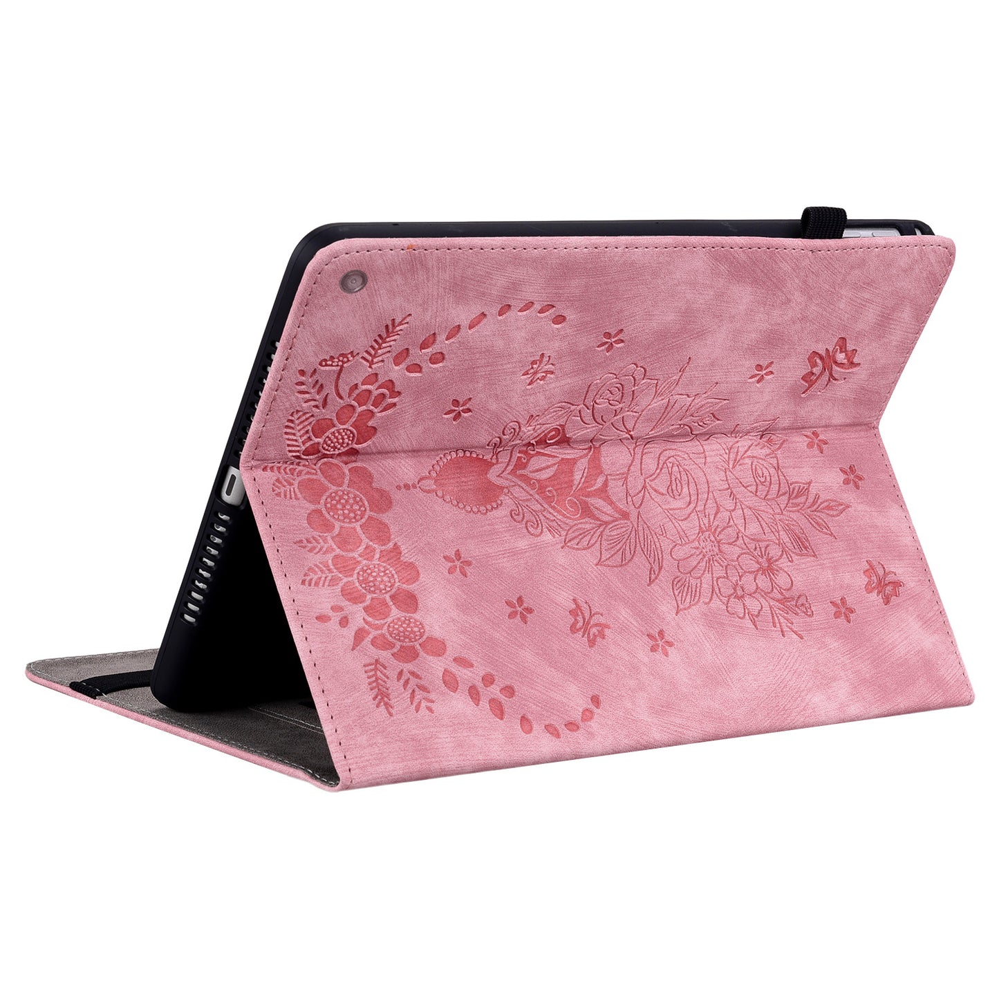 Tablet Cover for Amazon Fire HD 10 (2021) / HD 10 Plus (2021) Auto Wake / Sleep Imprinted PU Leather Stand Case