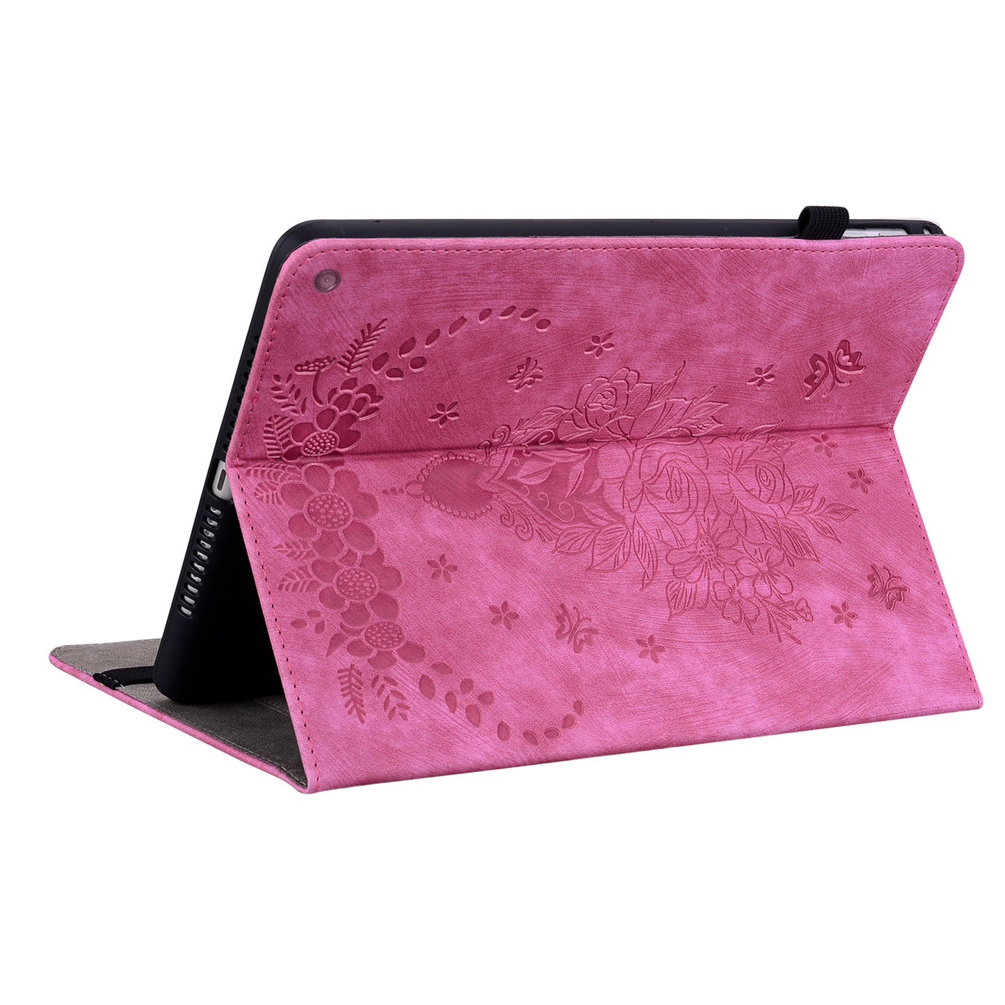 Tablet Cover for Amazon Fire HD 10 (2021) / HD 10 Plus (2021) Auto Wake / Sleep Imprinted PU Leather Stand Case