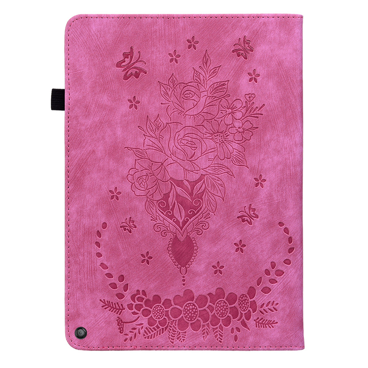 Tablet Cover for Amazon Fire HD 10 (2021) / HD 10 Plus (2021) Auto Wake / Sleep Imprinted PU Leather Stand Case