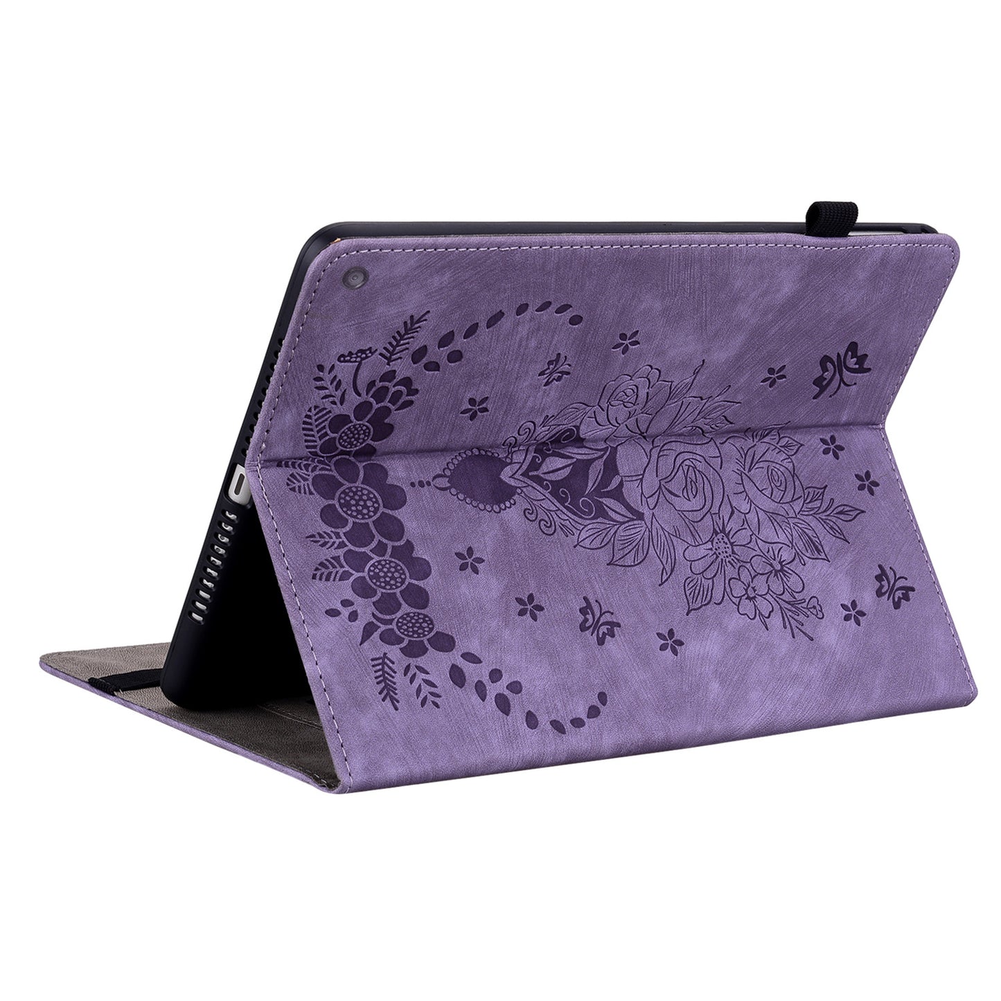 Tablet Cover for Amazon Fire HD 10 (2021) / HD 10 Plus (2021) Auto Wake / Sleep Imprinted PU Leather Stand Case