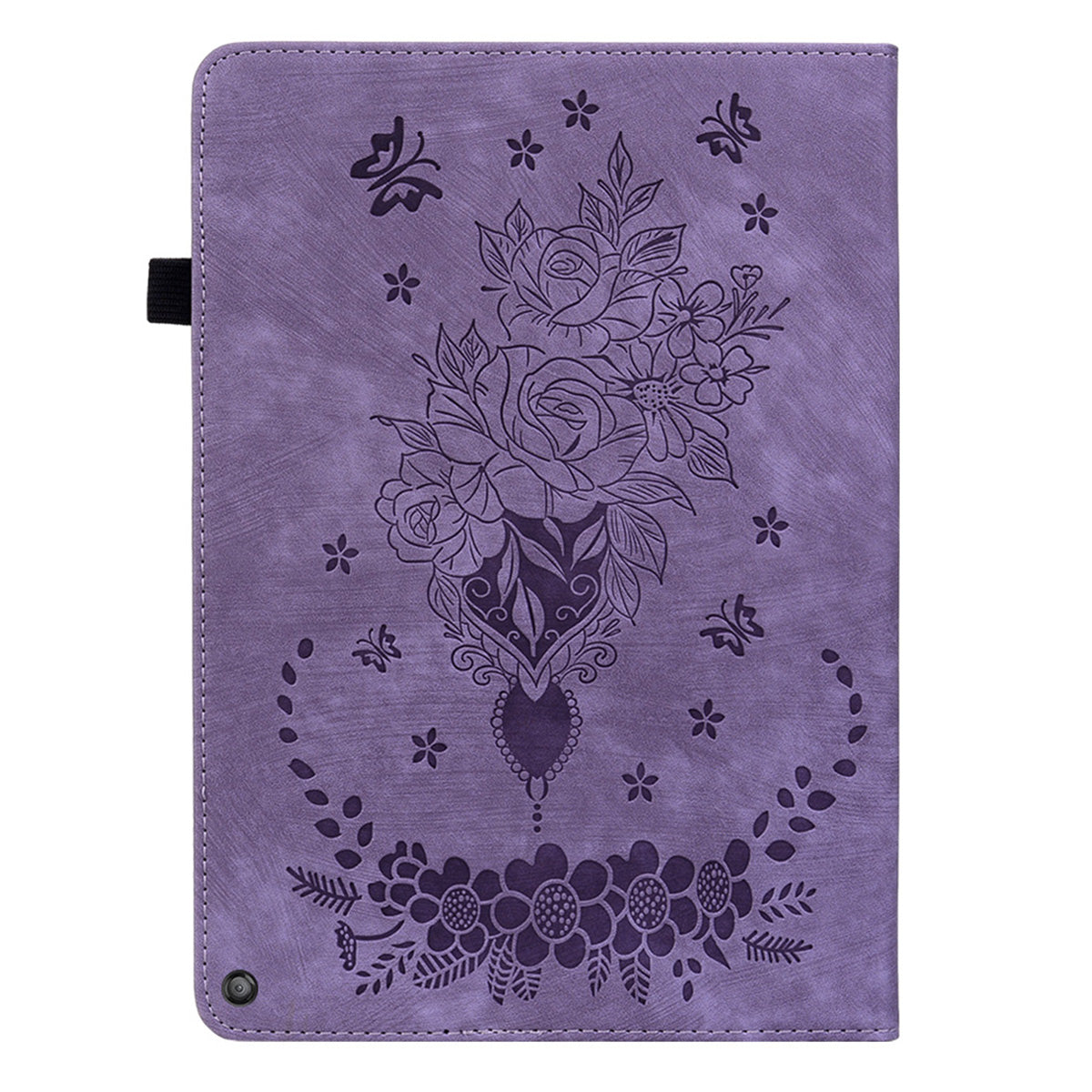 Tablet Cover for Amazon Fire HD 10 (2021) / HD 10 Plus (2021) Auto Wake / Sleep Imprinted PU Leather Stand Case