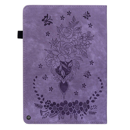 Tablet Cover for Amazon Fire HD 10 (2021) / HD 10 Plus (2021) Auto Wake / Sleep Imprinted PU Leather Stand Case