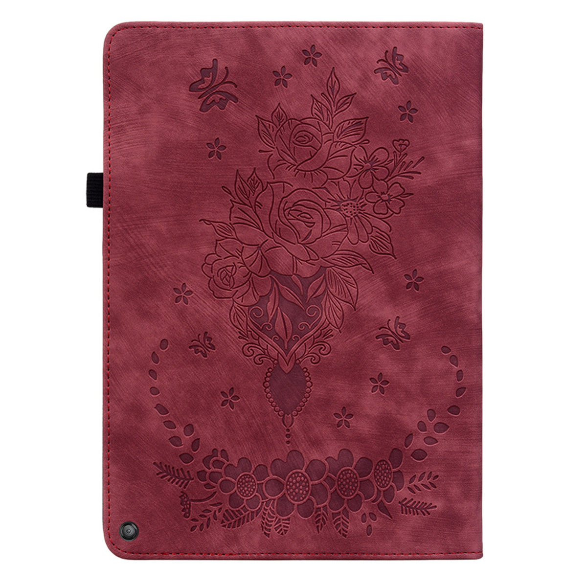 Tablet Cover for Amazon Fire HD 10 (2021) / HD 10 Plus (2021) Auto Wake / Sleep Imprinted PU Leather Stand Case
