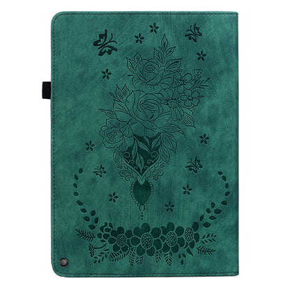 Tablet Cover for Amazon Fire HD 10 (2021) / HD 10 Plus (2021) Auto Wake / Sleep Imprinted PU Leather Stand Case