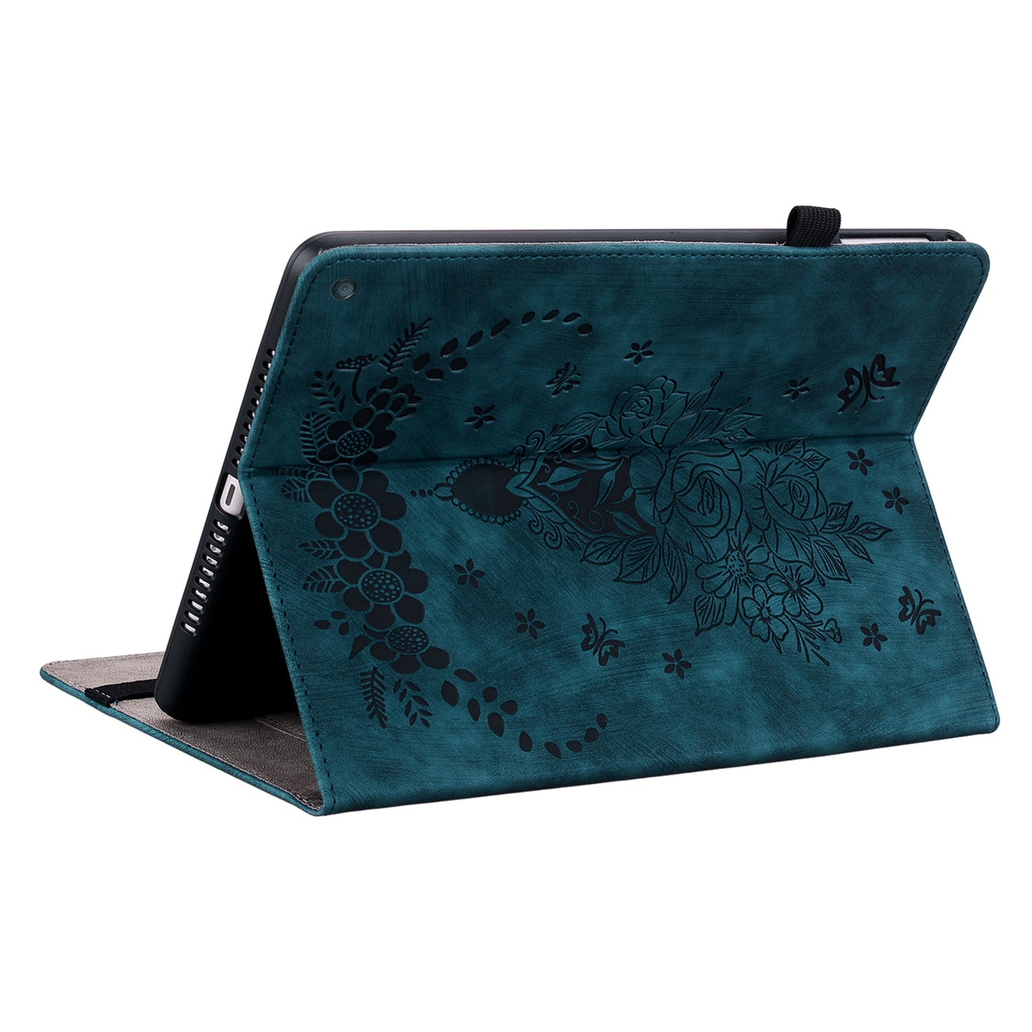 Tablet Cover for Amazon Fire HD 10 (2021) / HD 10 Plus (2021) Auto Wake / Sleep Imprinted PU Leather Stand Case