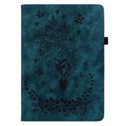 Tablet Cover for Amazon Fire HD 10 (2021) / HD 10 Plus (2021) Auto Wake / Sleep Imprinted PU Leather Stand Case