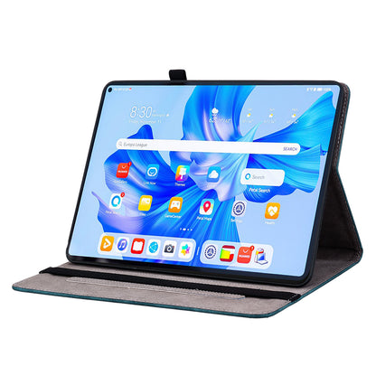 For Huawei MatePad Pro 11 (2022) PU Leather Folio Flip Card Holder Shell Imprinted Tablet Stand Case