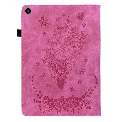 For Huawei MatePad SE 10.4-inch Anti-Dust Tablet Case PU Leather+TPU Shell Imprinted Design Stand Cover
