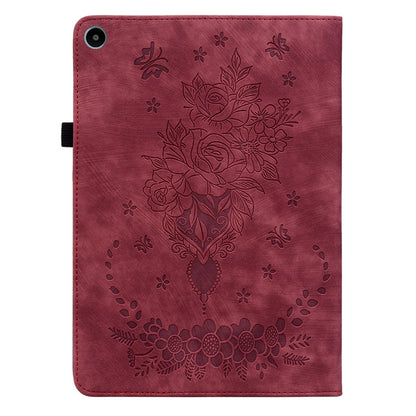 For Huawei MatePad SE 10.4-inch Anti-Dust Tablet Case PU Leather+TPU Shell Imprinted Design Stand Cover
