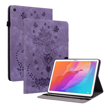 For Huawei Enjoy Tablet 2 / MatePad T 10S / T 10 9.7 inch Imprinted Design Stand Tablet PU Leather Case Cover