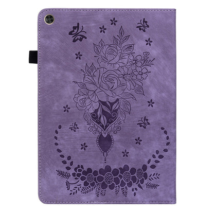 For Huawei Enjoy Tablet 2 / MatePad T 10S / T 10 9.7 inch Imprinted Design Stand Tablet PU Leather Case Cover