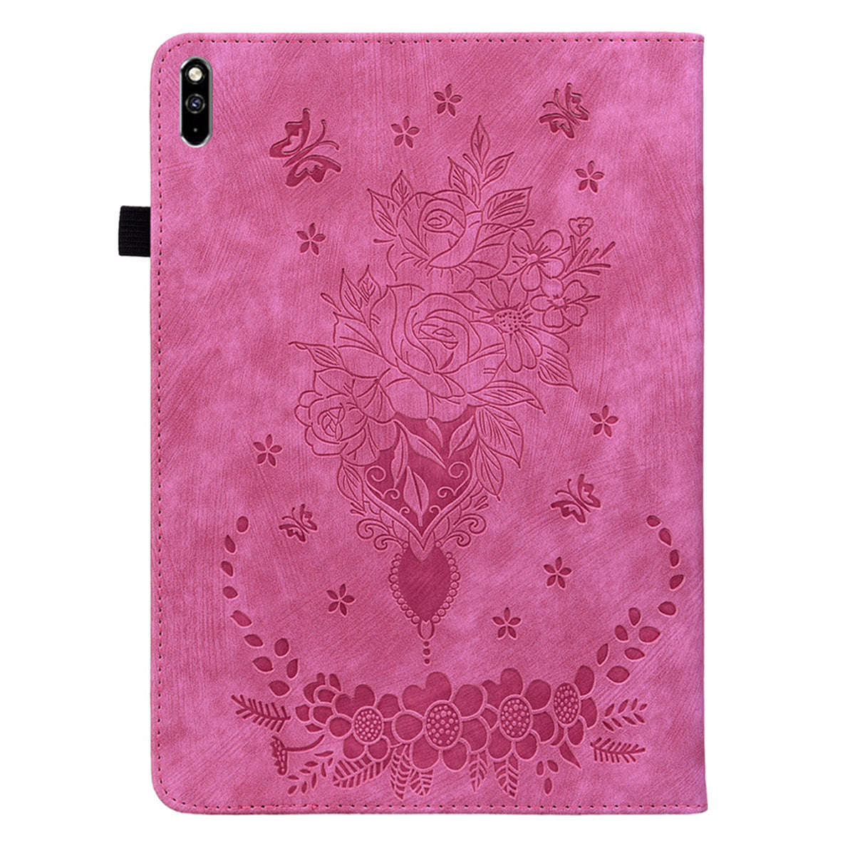 For Huawei MatePad Pro 10.8 (2021) Imprinted Stand PU Leather Tablet Cover Protective Case