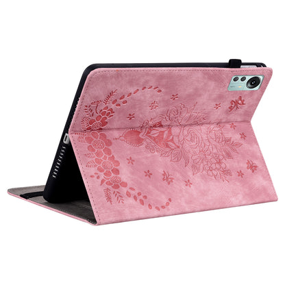 Tablet Stand Case for Xiaomi Pad 5 Pro 12.4 (2022) , Imprinted PU Leather Card Slots Tablet Cover