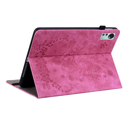 Tablet Stand Case for Xiaomi Pad 5 Pro 12.4 (2022) , Imprinted PU Leather Card Slots Tablet Cover