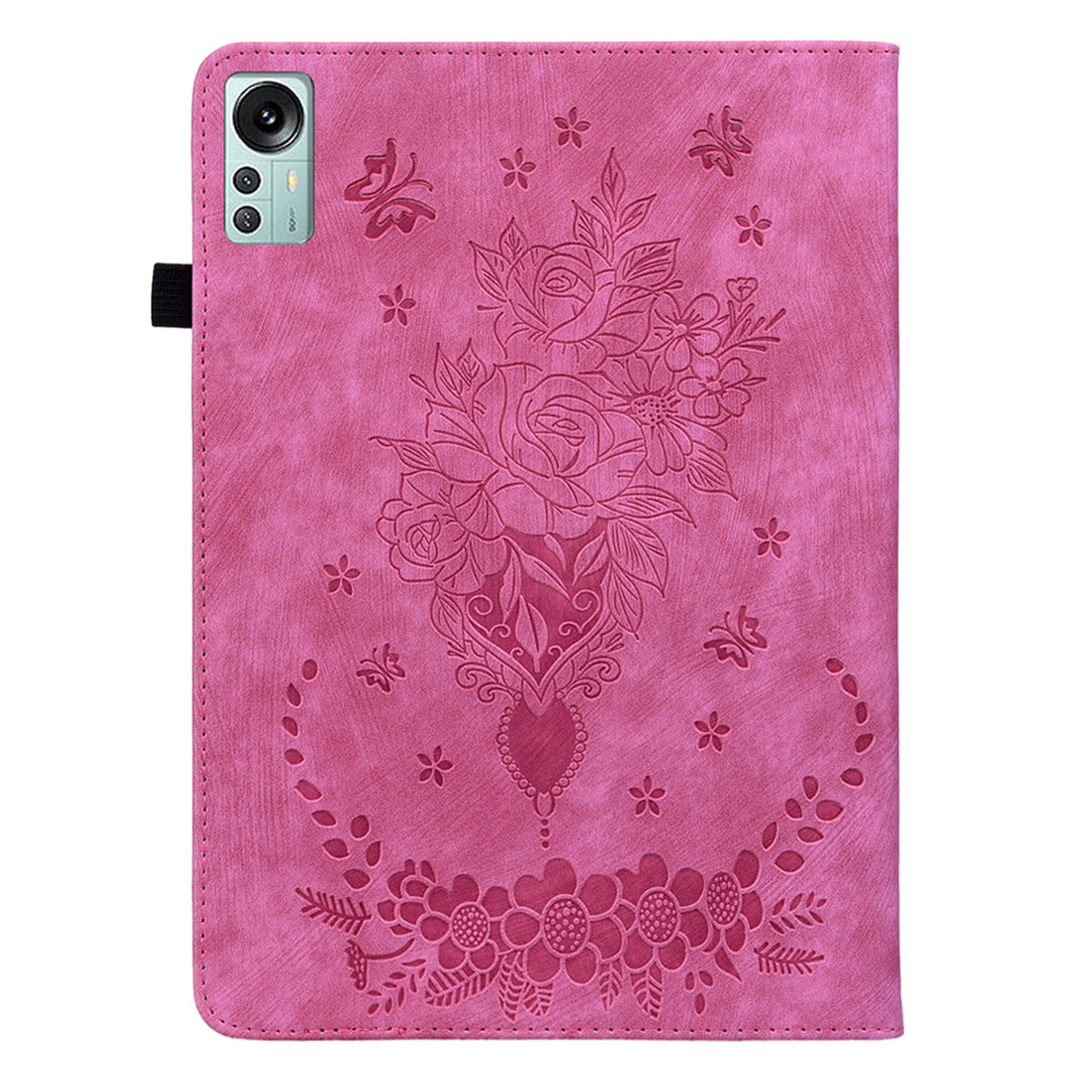Tablet Stand Case for Xiaomi Pad 5 Pro 12.4 (2022) , Imprinted PU Leather Card Slots Tablet Cover