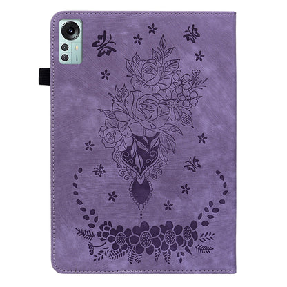 Tablet Stand Case for Xiaomi Pad 5 Pro 12.4 (2022) , Imprinted PU Leather Card Slots Tablet Cover