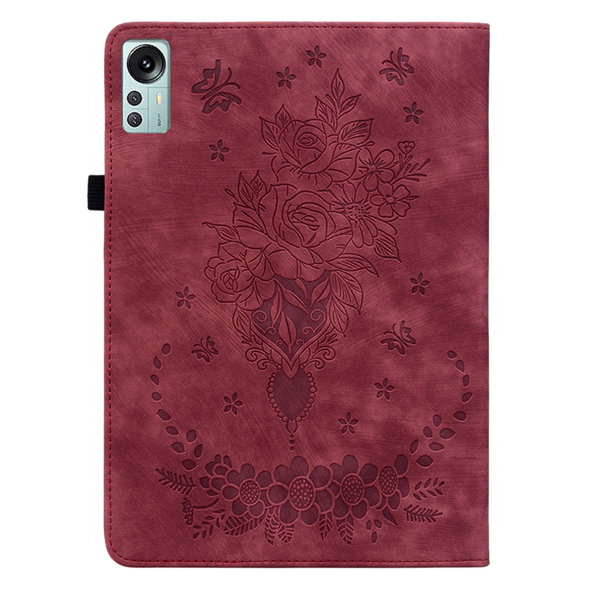 Tablet Stand Case for Xiaomi Pad 5 Pro 12.4 (2022) , Imprinted PU Leather Card Slots Tablet Cover