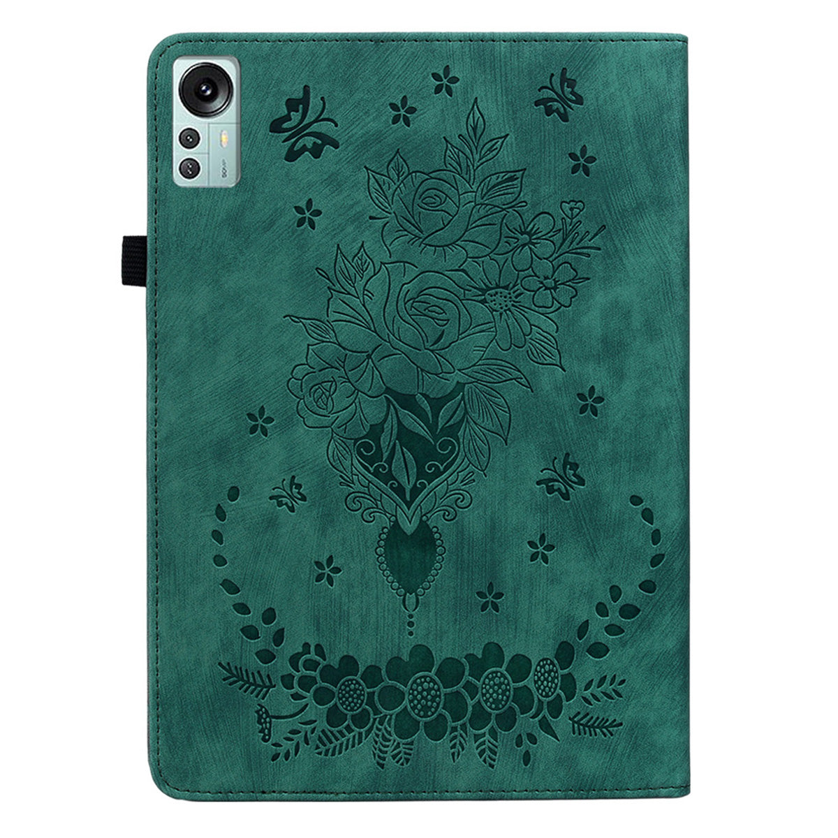 Tablet Stand Case for Xiaomi Pad 5 Pro 12.4 (2022) , Imprinted PU Leather Card Slots Tablet Cover