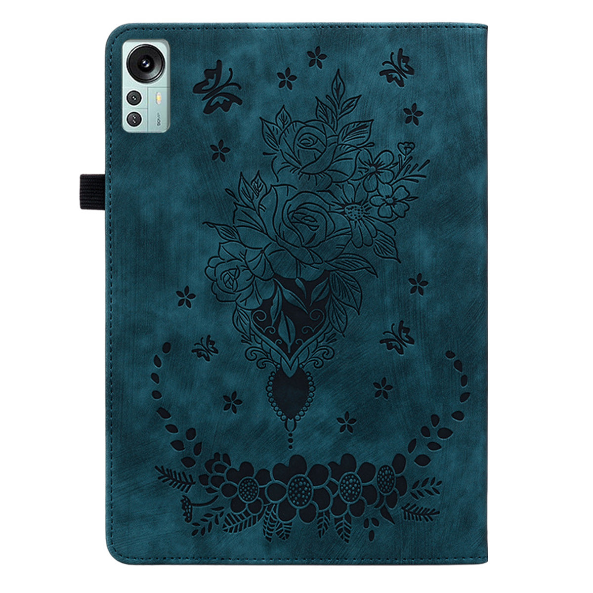 Tablet Stand Case for Xiaomi Pad 5 Pro 12.4 (2022) , Imprinted PU Leather Card Slots Tablet Cover