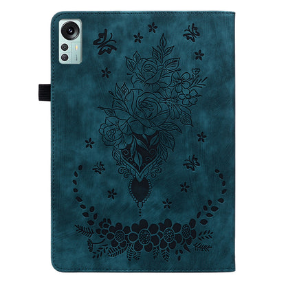 Tablet Stand Case for Xiaomi Pad 5 Pro 12.4 (2022) , Imprinted PU Leather Card Slots Tablet Cover