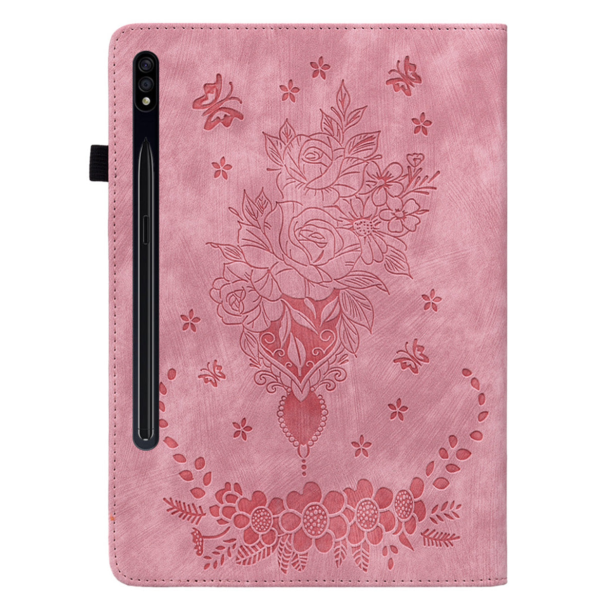 Tablet Leather Case for Samsung Galaxy Tab S7 / S8 , Card Slots Stand Imprinted Tablet Cover