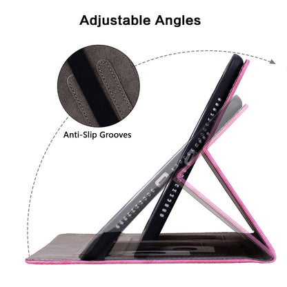Tablet Leather Case for Samsung Galaxy Tab S7 / S8 , Card Slots Stand Imprinted Tablet Cover