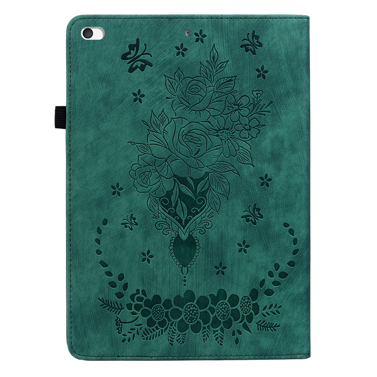 For iPad Mini / Mini 2 / mini 3 / mini 4 / mini (2019) 7.9 inch PU Leather Card Holder Stand Case Imprinted Tablet Anti-drop Cover