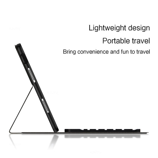 For Huawei MatePad Air 11.5 inch (2023) Tablet Case PU Leather Stand Cover with Detachable Wireless Keyboard / Pencil Holder