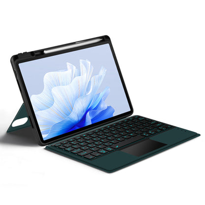 For Huawei MatePad Air 11.5 inch (2023) PU Leather Tablet Case Stand Cover with Removable Wireless Backlit Keyboard