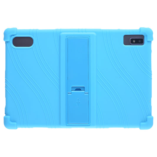 Tablet Case for Blackview Tab 12 Shockproof Silicone+PC Protective Cover with Kickstand