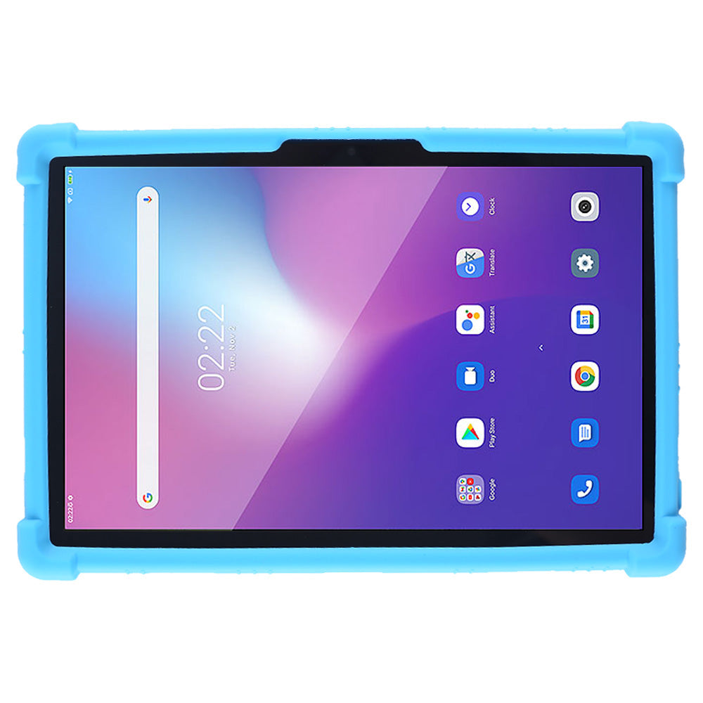 Tablet Case for Blackview Tab 12 Shockproof Silicone+PC Protective Cover with Kickstand