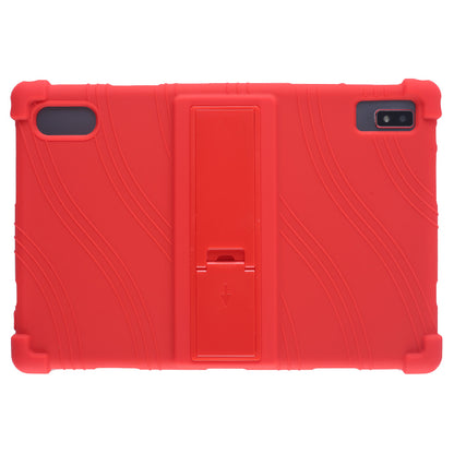 Tablet Case for Blackview Tab 12 Shockproof Silicone+PC Protective Cover with Kickstand