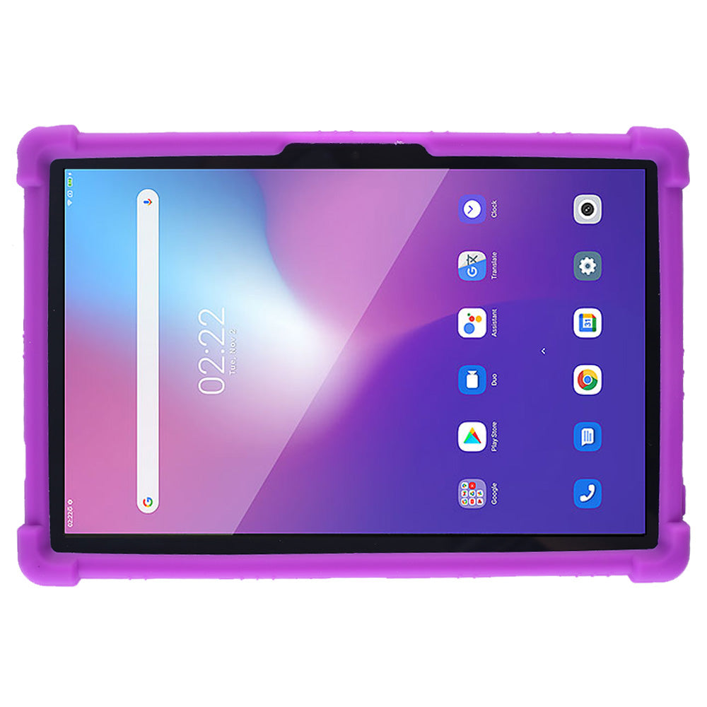 Tablet Case for Blackview Tab 12 Shockproof Silicone+PC Protective Cover with Kickstand
