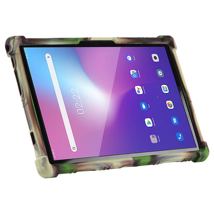 Tablet Case for Blackview Tab 12 Shockproof Silicone+PC Protective Cover with Kickstand