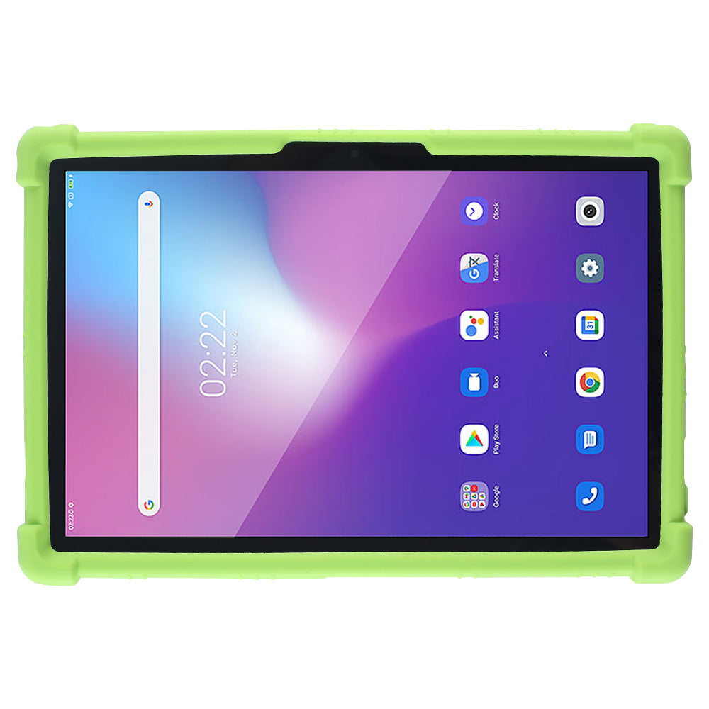 Tablet Case for Blackview Tab 12 Shockproof Silicone+PC Protective Cover with Kickstand