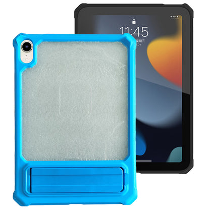 For iPad mini (2021) TPU+PC Tablet Case Air Cushion Protective Kickstand Cover with Pencil Holder