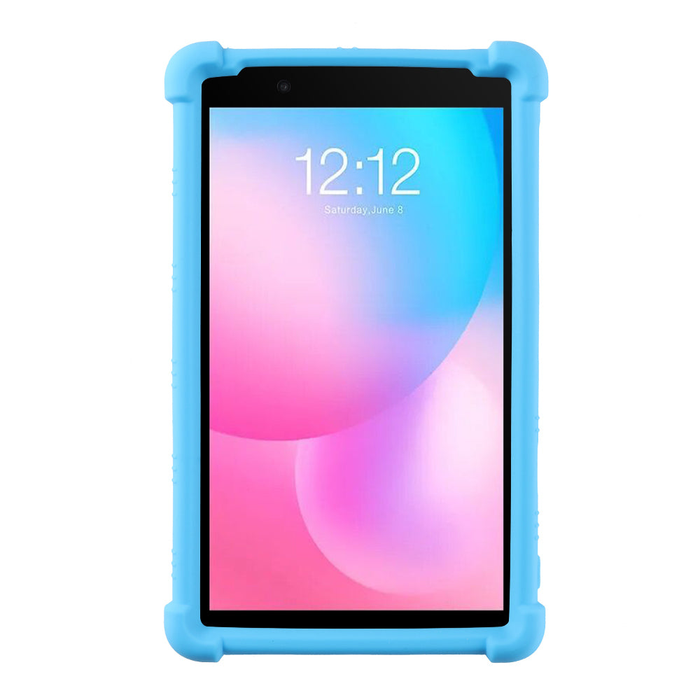 Tablet Case for Blackview Tab 6 Drop Resistant Silicone+PC Protective Cover with Kickstand