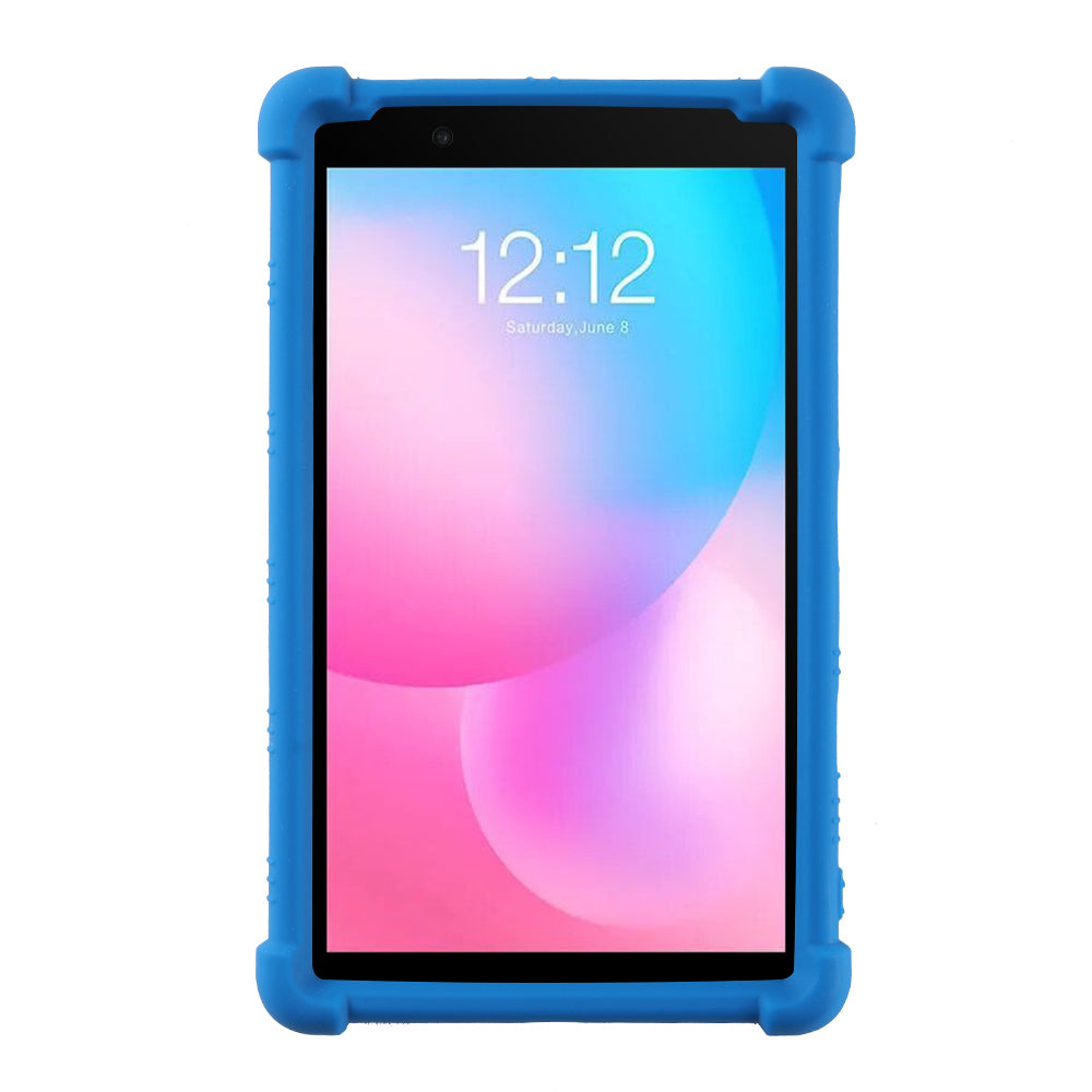 Tablet Case for Blackview Tab 6 Drop Resistant Silicone+PC Protective Cover with Kickstand