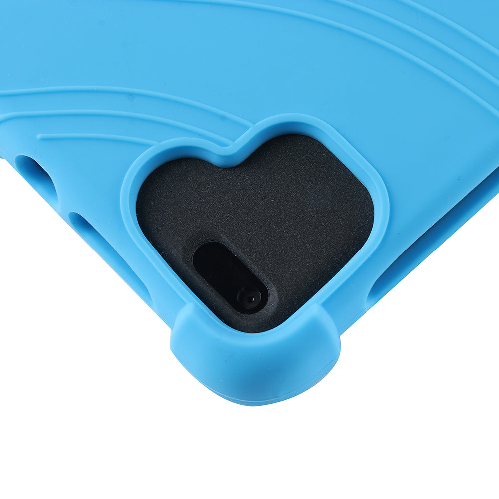 Tablet Case for Blackview Tab 6 Drop Resistant Silicone+PC Protective Cover with Kickstand