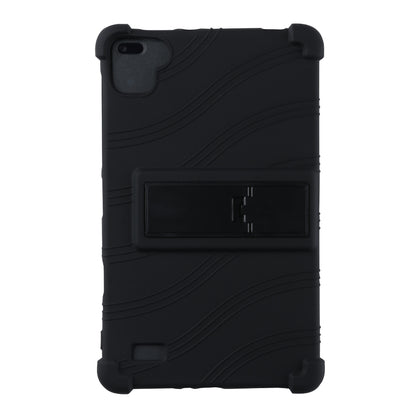 Tablet Case for Blackview Tab 6 Drop Resistant Silicone+PC Protective Cover with Kickstand