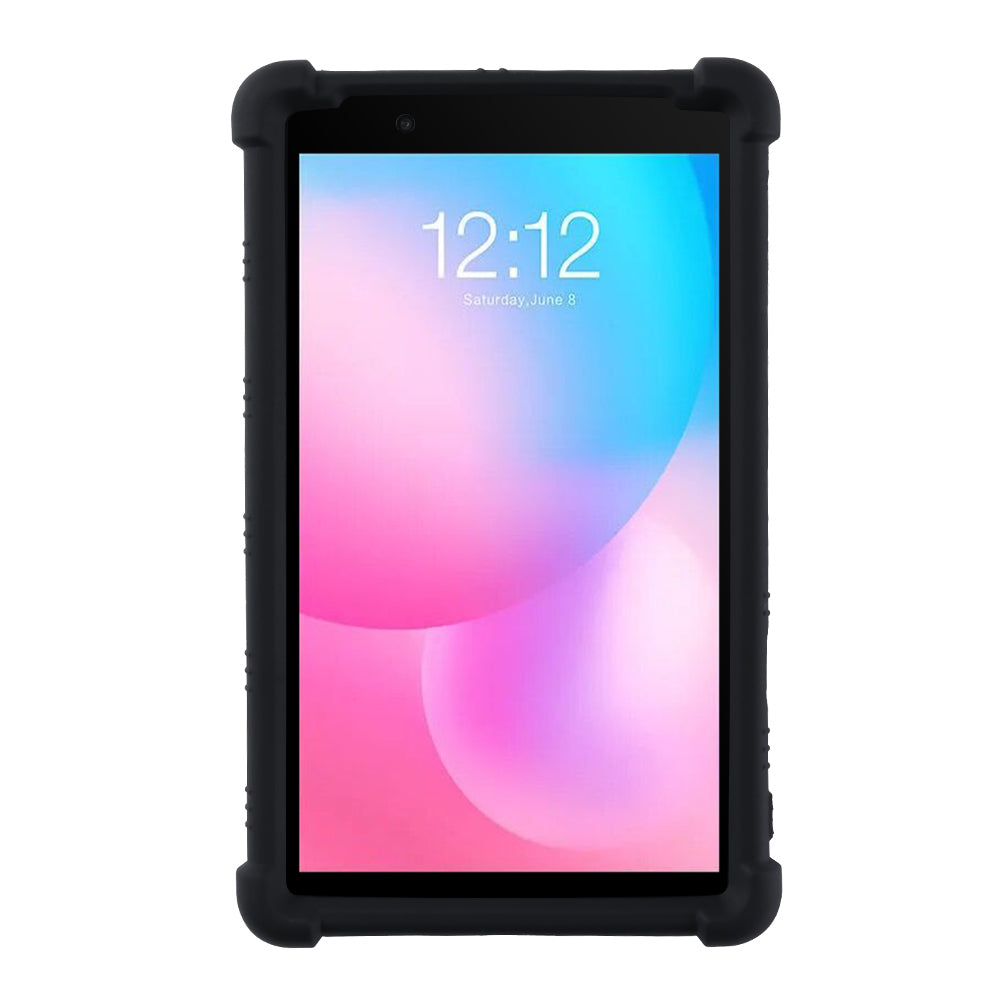 Tablet Case for Blackview Tab 6 Drop Resistant Silicone+PC Protective Cover with Kickstand
