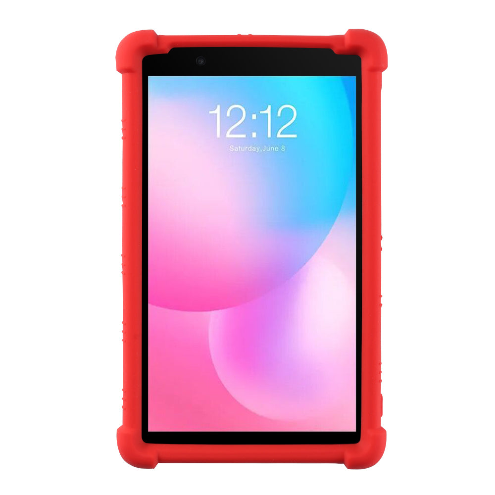 Tablet Case for Blackview Tab 6 Drop Resistant Silicone+PC Protective Cover with Kickstand