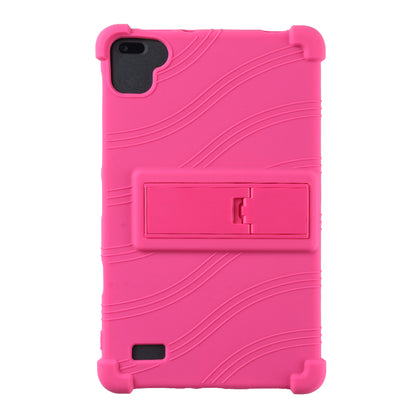 Tablet Case for Blackview Tab 6 Drop Resistant Silicone+PC Protective Cover with Kickstand